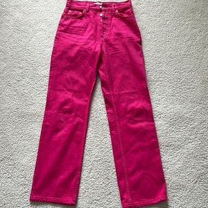 Bright Pink Women’s Zara Straight leg Pant